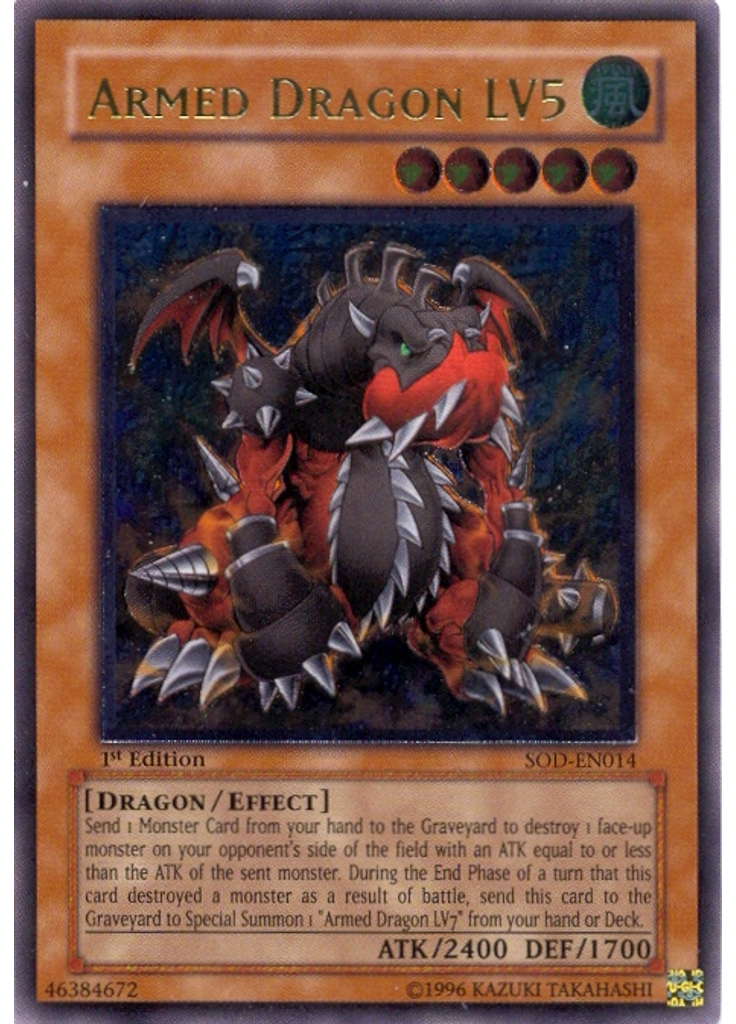 Armed Dragon LV5 (Ultimate Rare 1st Edition)