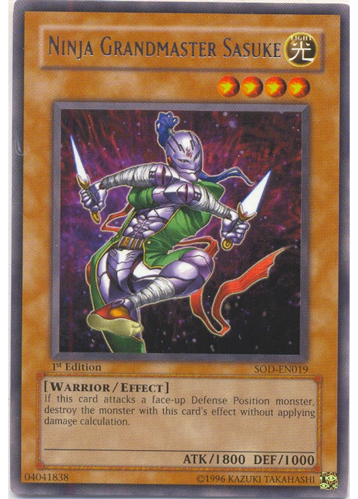 Ninja Grandmaster Sasuke
