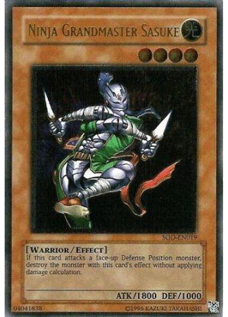 Ninja Grandmaster Sasuke (Ultimate Rare Unlimited)