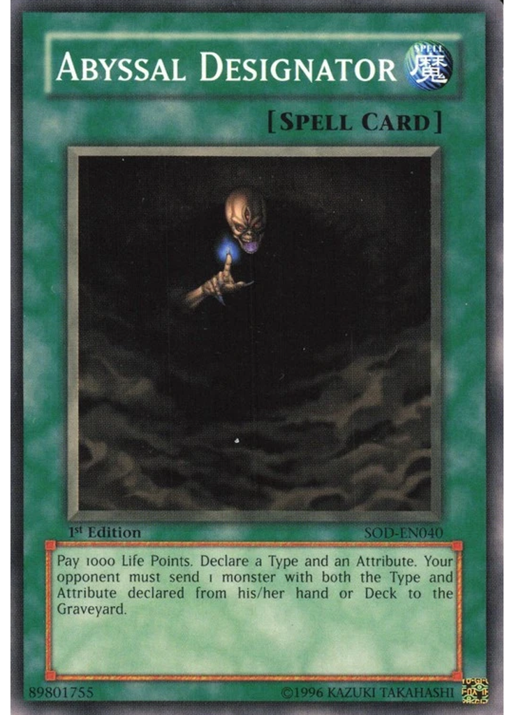 Abyssal Designator