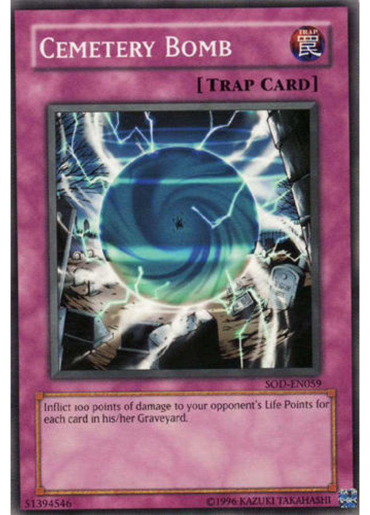 Cemetary Bomb (Short Print Unlimited)