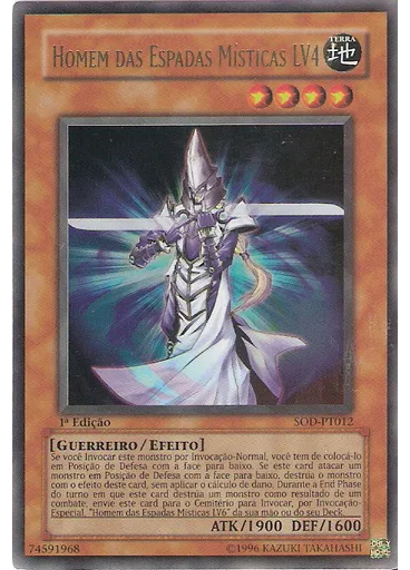 Homem das Espadas Místicas LV4