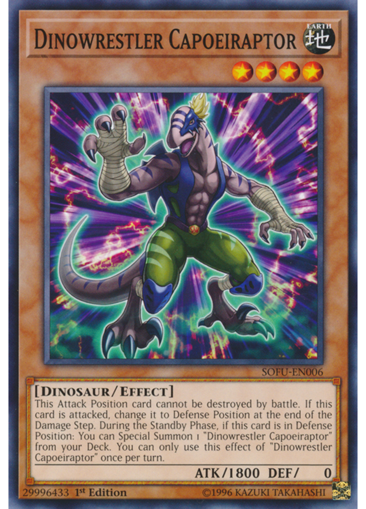 Dinowrestler Capoeiraptor