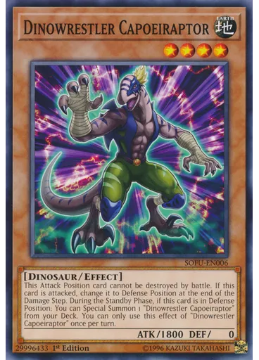 Dinowrestler Capoeiraptor