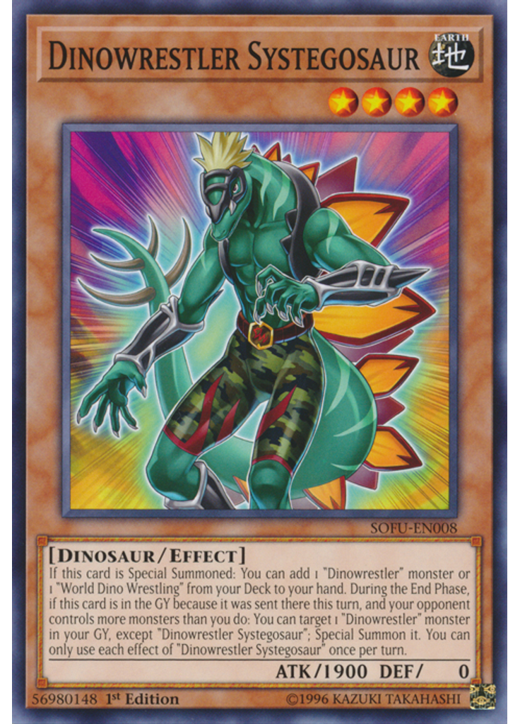 Dinowrestler Systegosaur