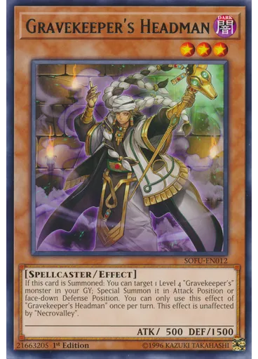 Gravekeeper's Headman