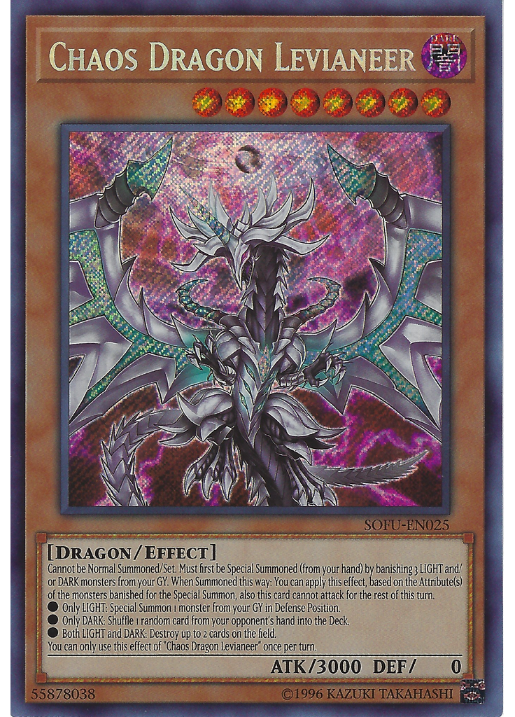 Chaos Dragon Levianeer (Secret Rare Unlimited)
