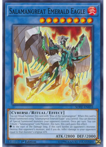 Salamangreat Emerald Eagle