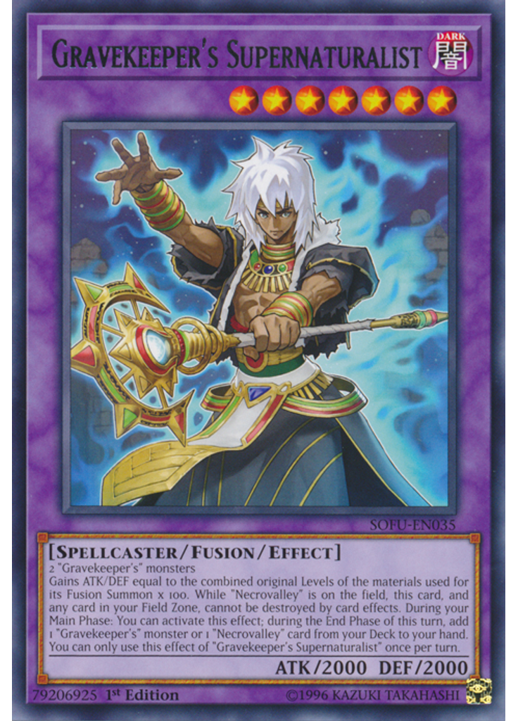 Gravekeeper's Supernaturalist