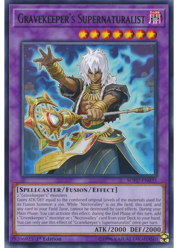 Gravekeeper's Supernaturalist