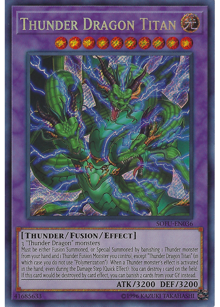 Thunder Dragon Titan (Secret Rare Unlimited)