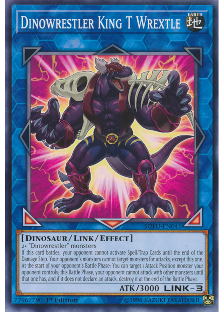 Dinowrestler King T Wrextle