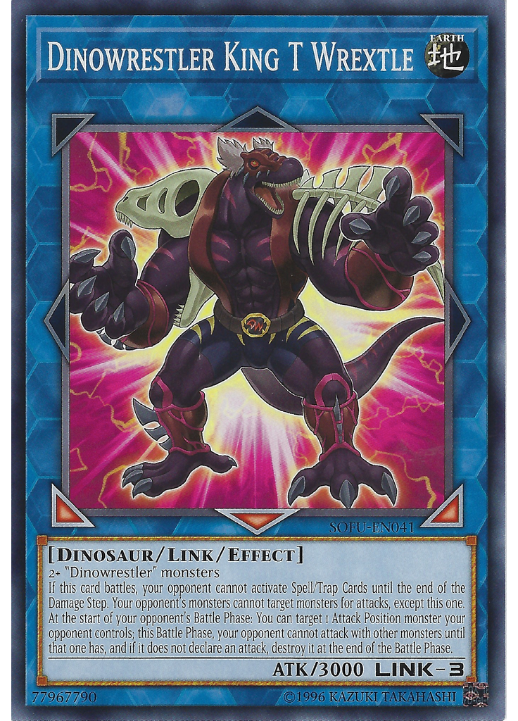 Dinowrestler King T Wrextle (Common Unlimited)