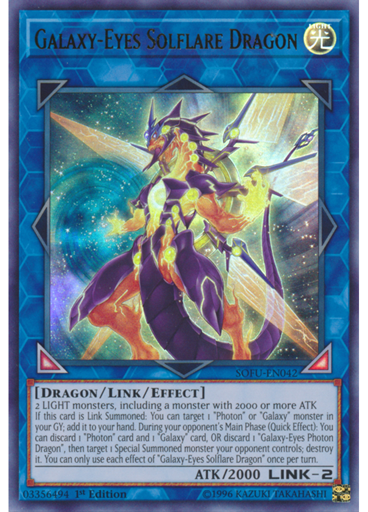Galaxy-Eyes Solflare Dragon