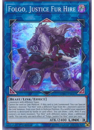Folgo, Justice Fur Hire