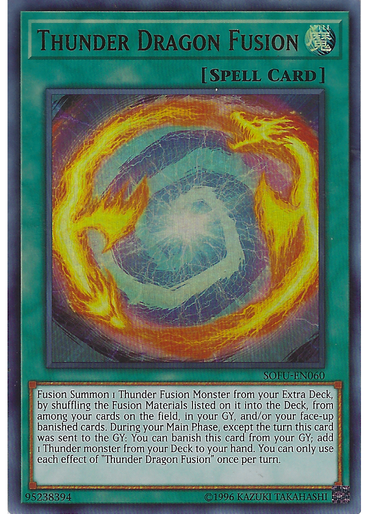 Thunder Dragon Fusion (Ultra Rare Unlimited)
