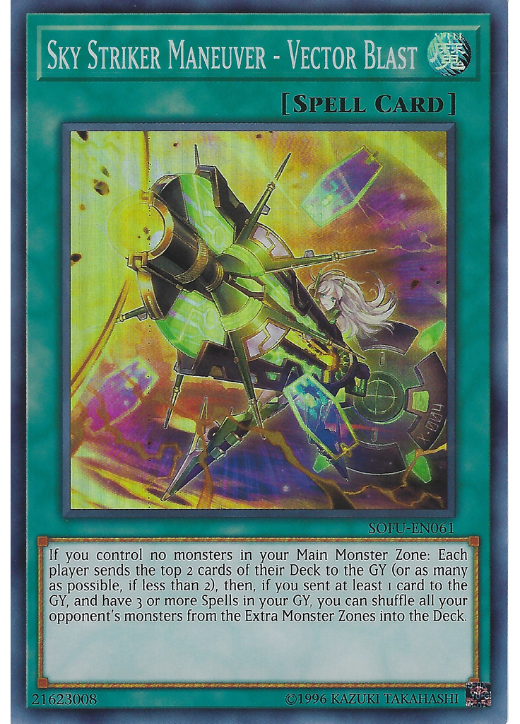 Sky Striker Maneuver - Vector Blast (Super Rare Unlimited)