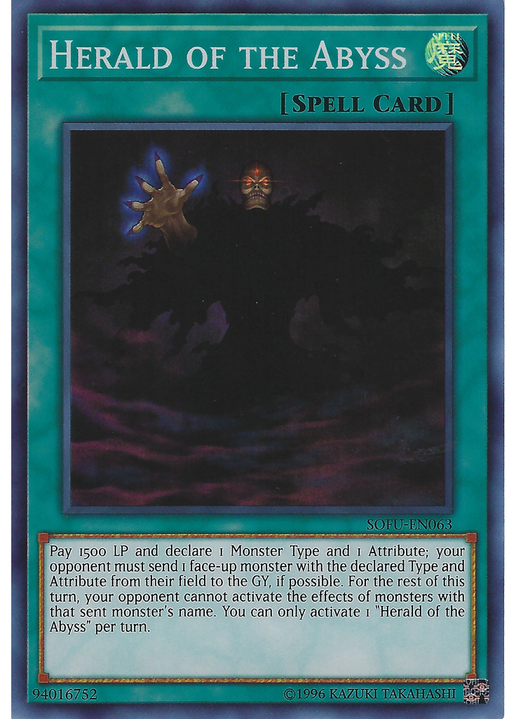 Herald of the Abyss (Super Rare Unlimited)