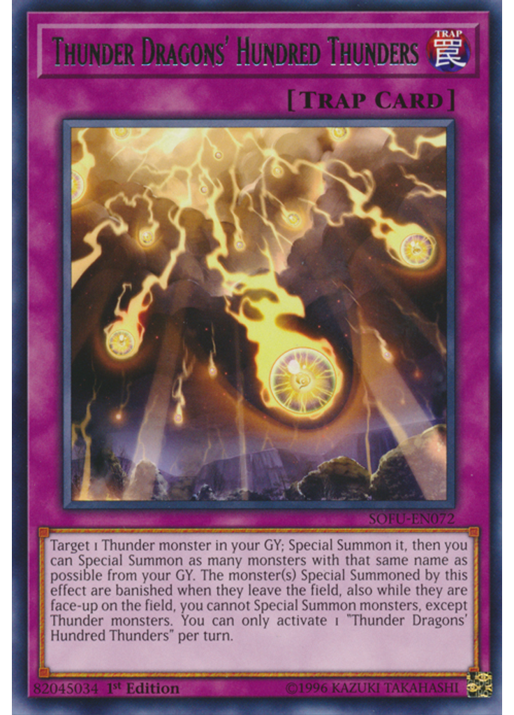 Thunder Dragons' Hundred Thunders