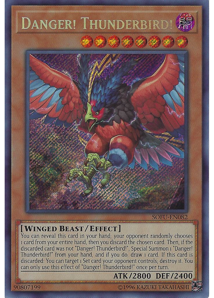 Danger! Thunderbird! (Secret Rare Unlimited)