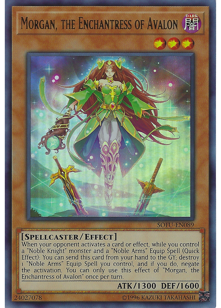 Morgan, the Enchantress of Avalon (Ultra Rare Unlimited)