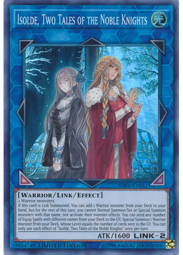 Isolde, Two Tales of the Noble Knights — Soul Fusion Special Edition