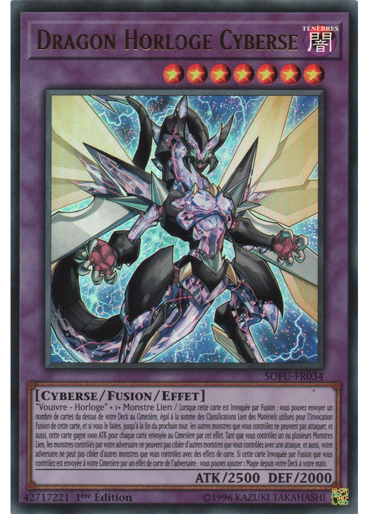 Dragon Horloge Cyberse