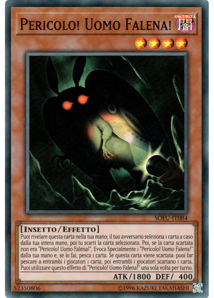 Pericolo! Uomo Falena! (Super Rare Unlimited)