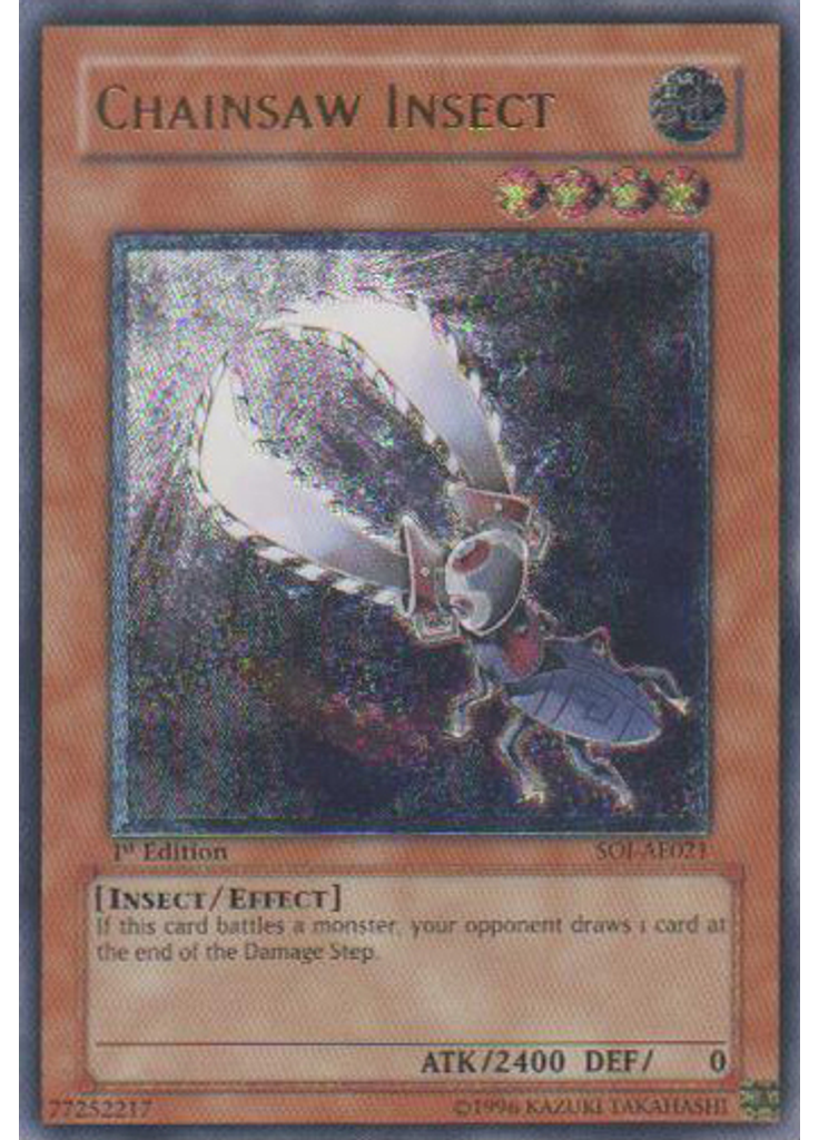 Chainsaw Insect (Ultimate Rare 1st Edition)