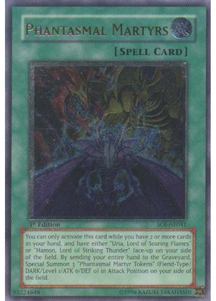 Phantasmal Martyrs (Ultimate Rare 1st Edition)