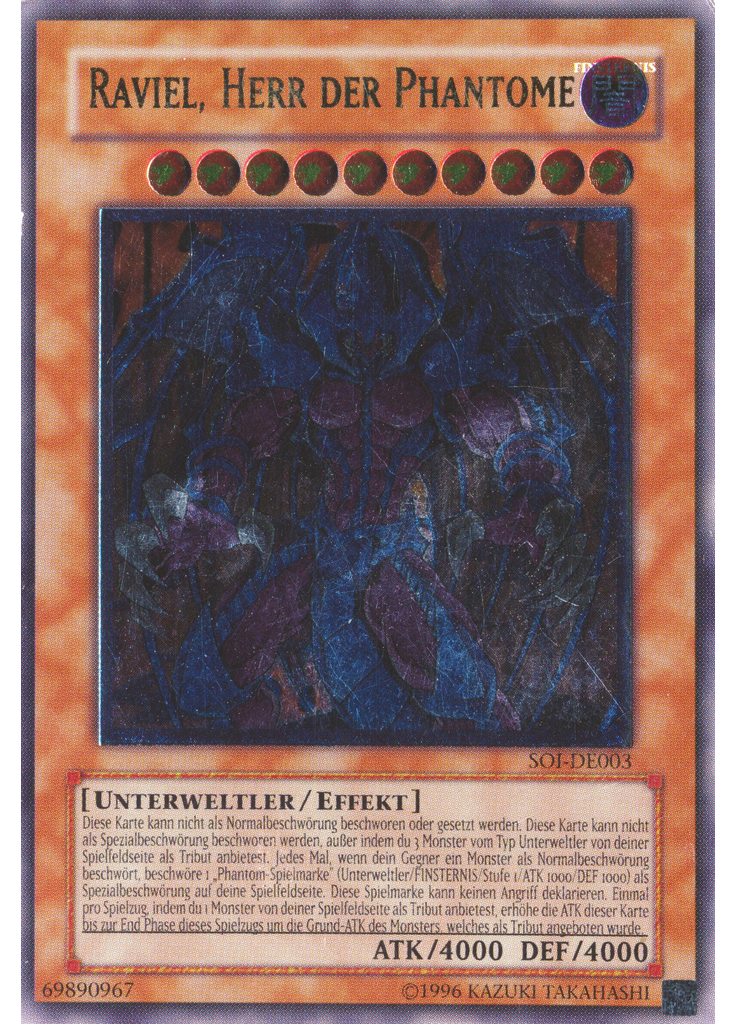 Raviel, Herr der Phantome (Ultimate Rare Unlimited)