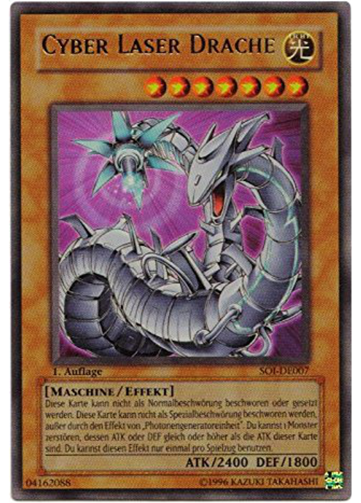 Cyber Laser Drache