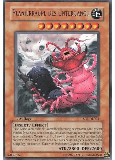 Planierraupe des Untergangs