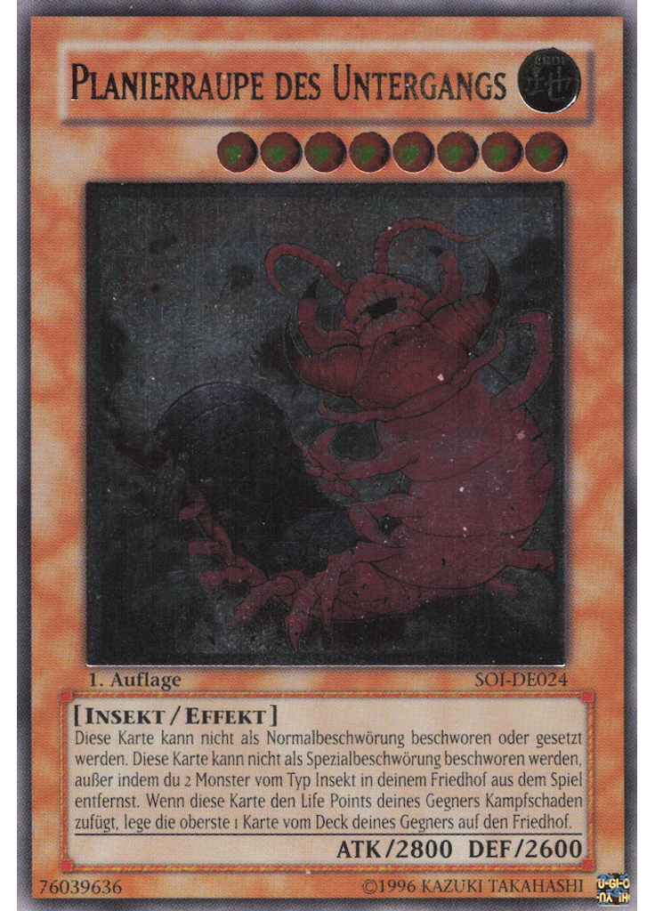 Planierraupe des Untergangs (Ultimate Rare 1st Edition)