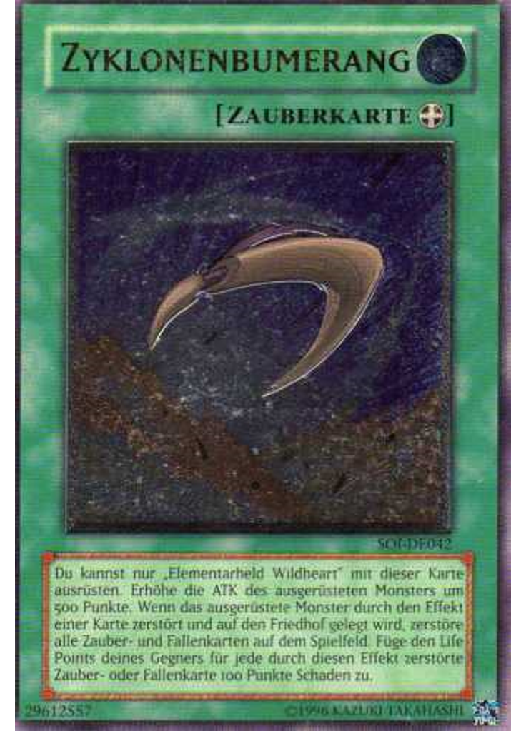 Zyklonenbumerang (Ultimate Rare Unlimited)