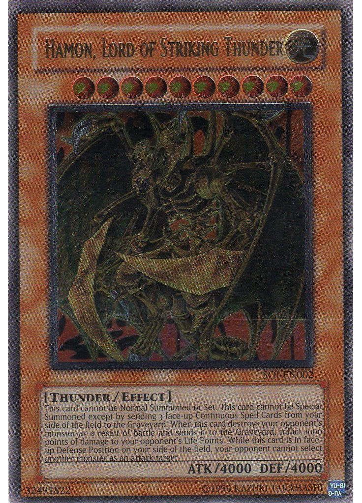 Hamon, Lord of Striking Thunder (Ultimate Rare Unlimited)