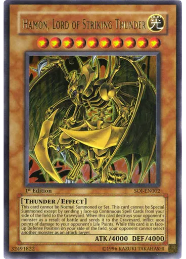 Hamon, Lord of Striking Thunder