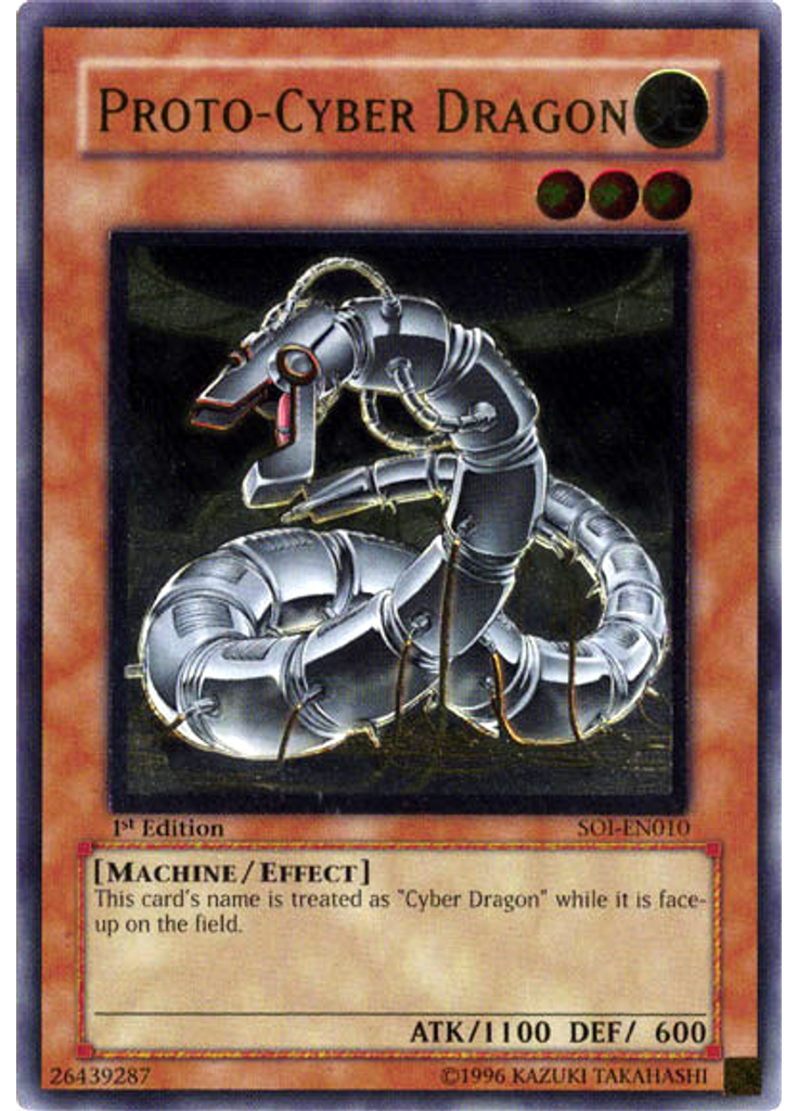 Proto-Cyber Dragon (Ultimate Rare 1st Edition)