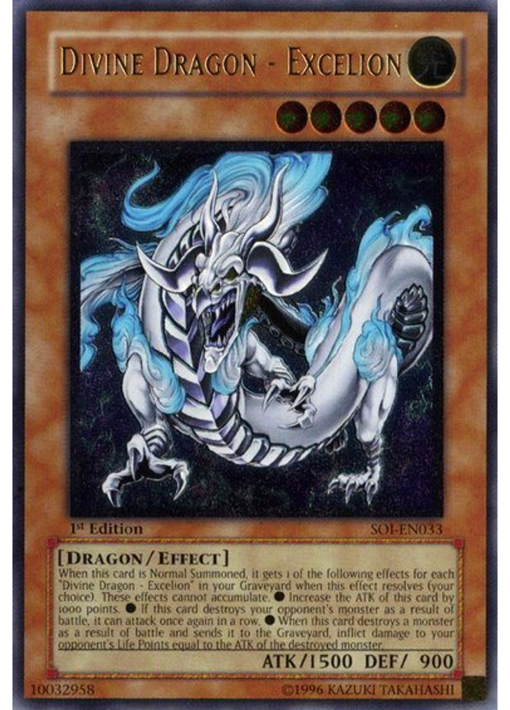 Divine Dragon - Excelion (Ultimate Rare 1st Edition)