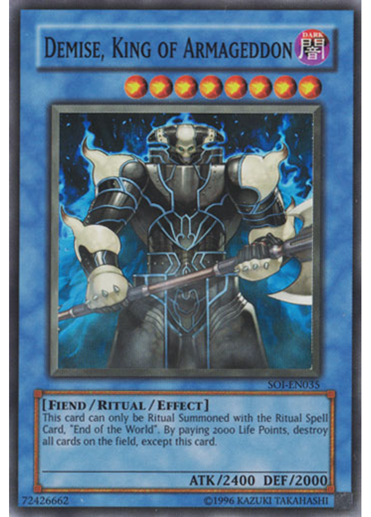 Demise, King of Armageddon (Super Rare Unlimited)