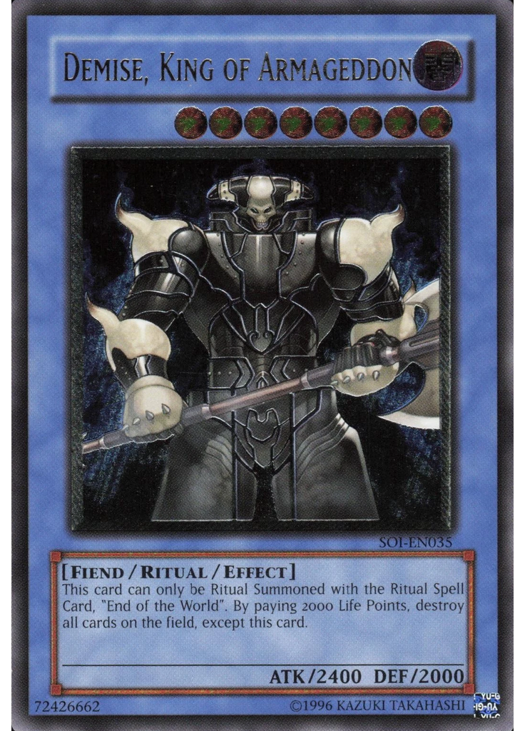 Demise, King of Armageddon (Ultimate Rare Unlimited)