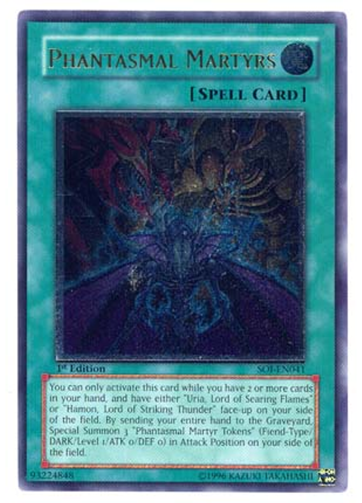 Phantasmal Martyrs (Ultimate Rare 1st Edition)