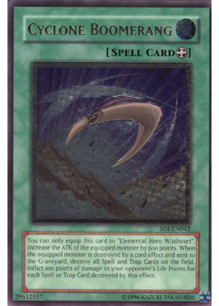 Cyclone Boomerang (Ultimate Rare Unlimited)