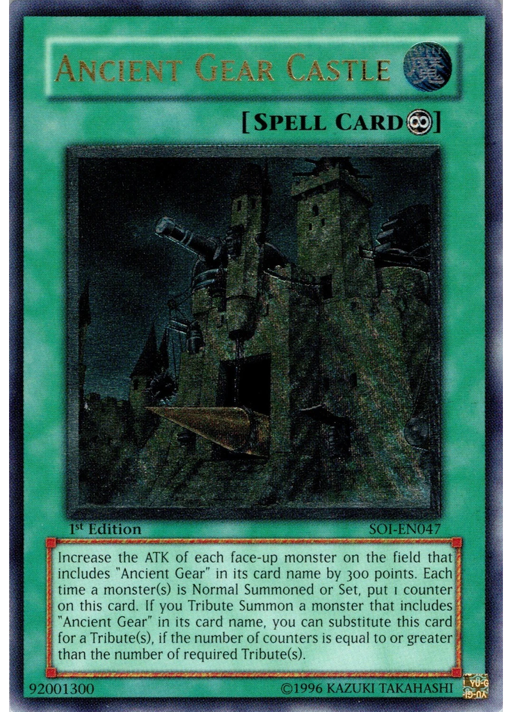 Ancient Gear Castle (Ultimate Rare 1st Edition)