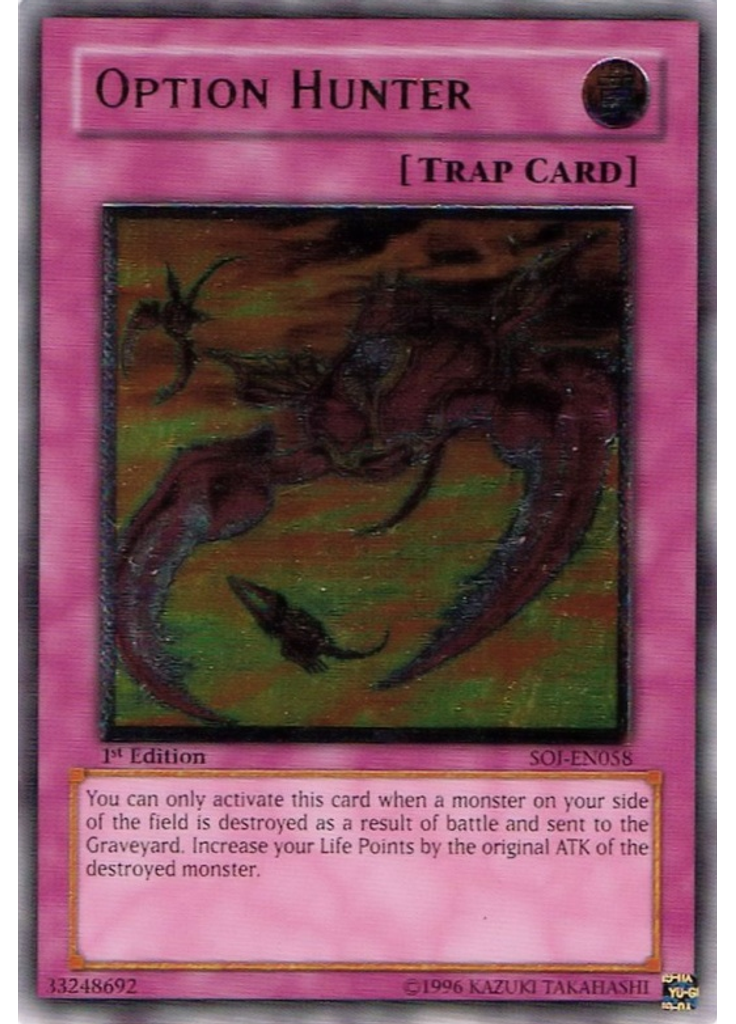 Option Hunter (Ultimate Rare 1st Edition)