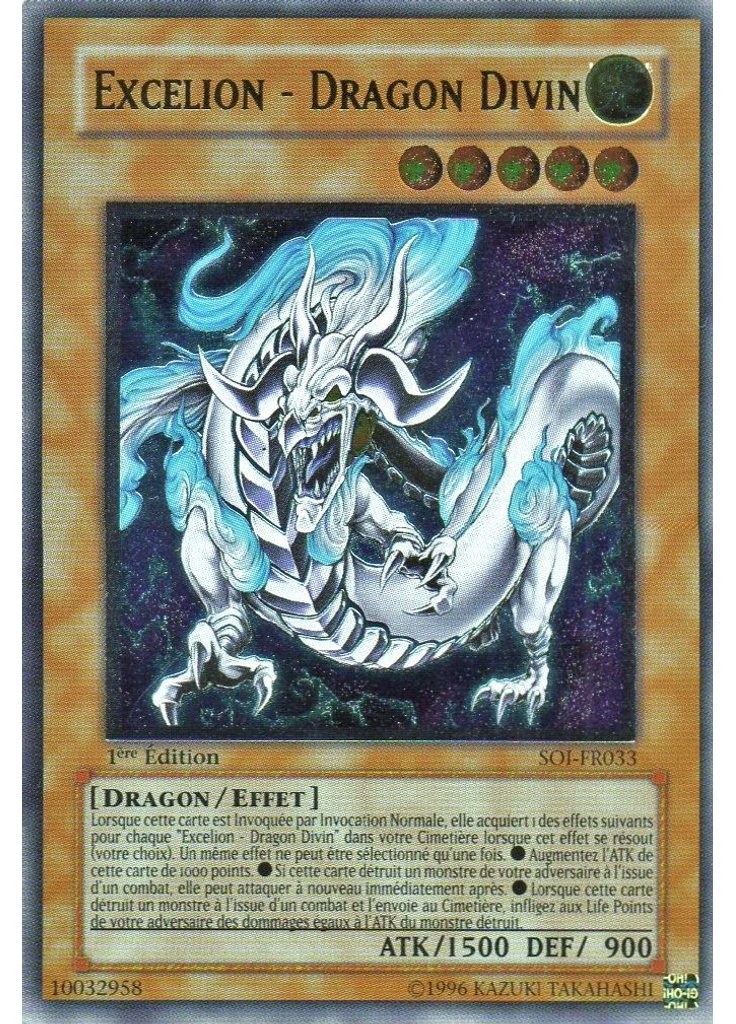 Excelion - Dragon Divin (Ultimate Rare 1st Edition)