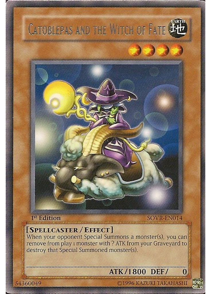 Catoblepas and the Witch of Fate