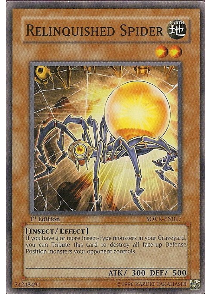 Relinquished Spider