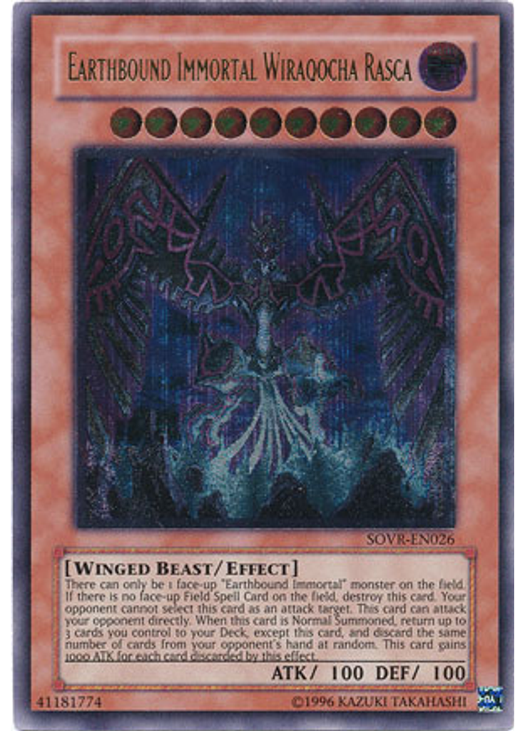 Earthbound Immortal Wiraqocha Rasca (Ultimate Rare Unlimited)