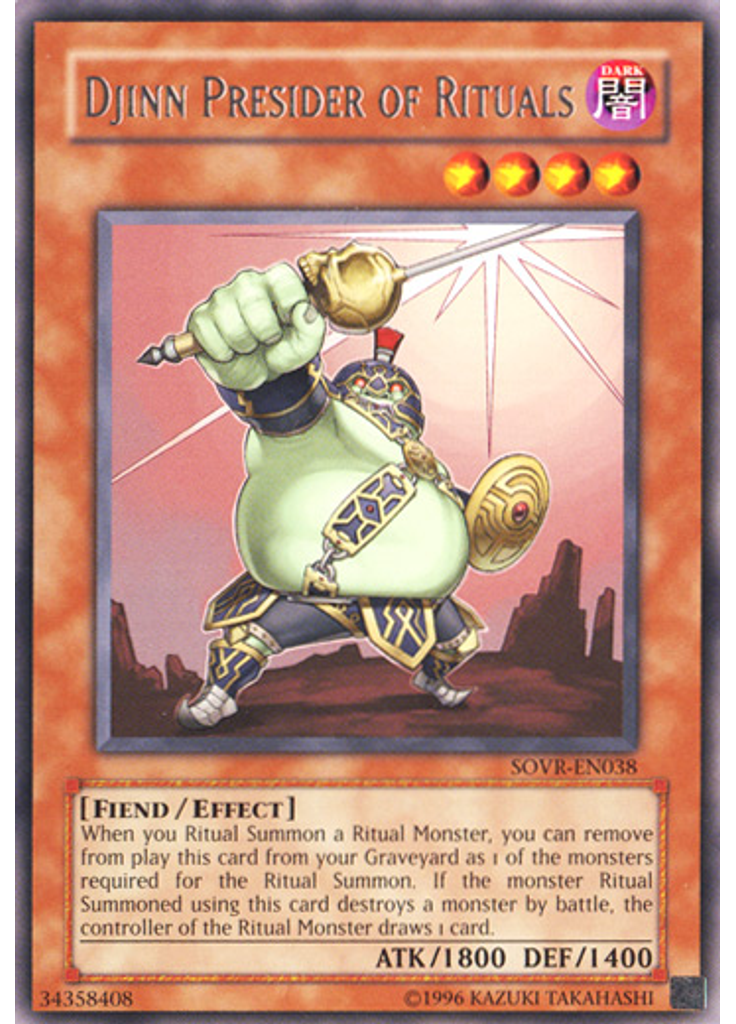 Djinn Presider of Rituals (Rare Unlimited)